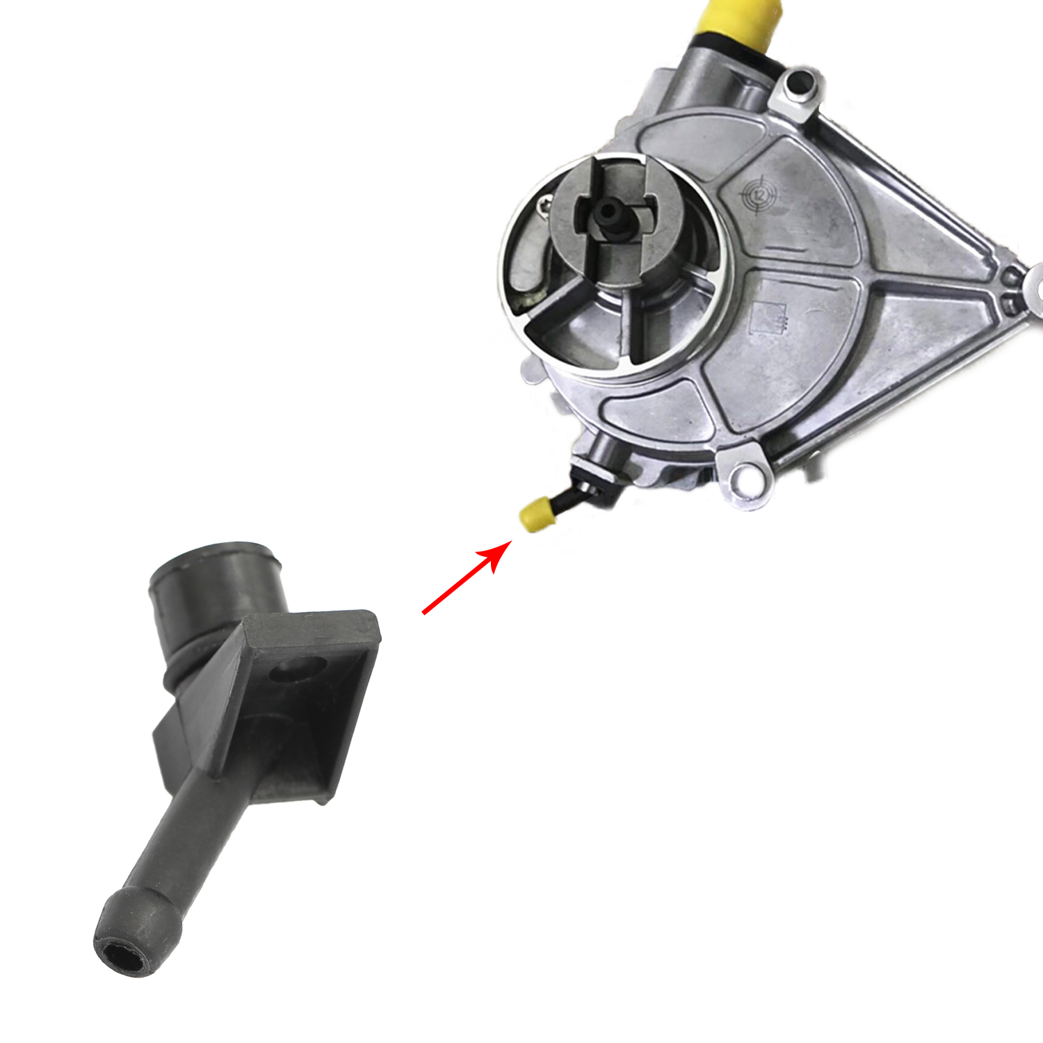 Brake Vacuum Pump Pipe Plug Repair Kit Fit for BMW F10 F20 F30 F25 F26