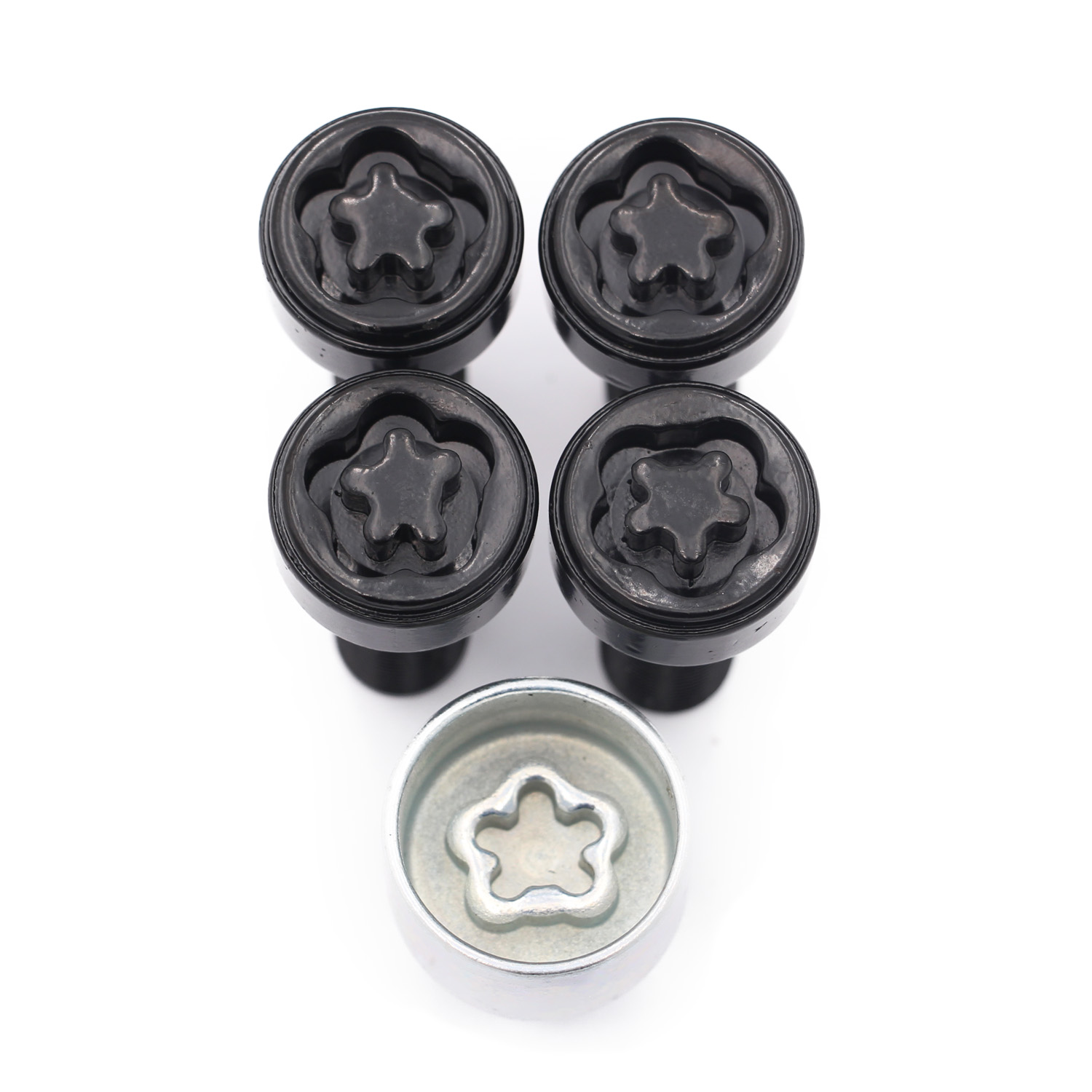 M14*1.25 Wheel Stud Bolt Lock Set Fit for BMW X3 X4 X5 X6 3 4 5 6 7