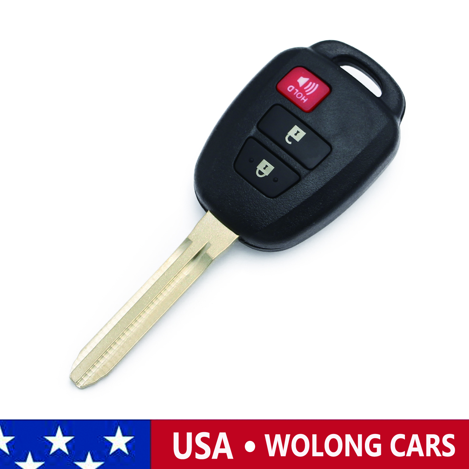 3 BUTTON KEYLESS ENTRY REMOTE KEY GQ4-52T H CHIP 2013-2017 TOYOTA RAV4