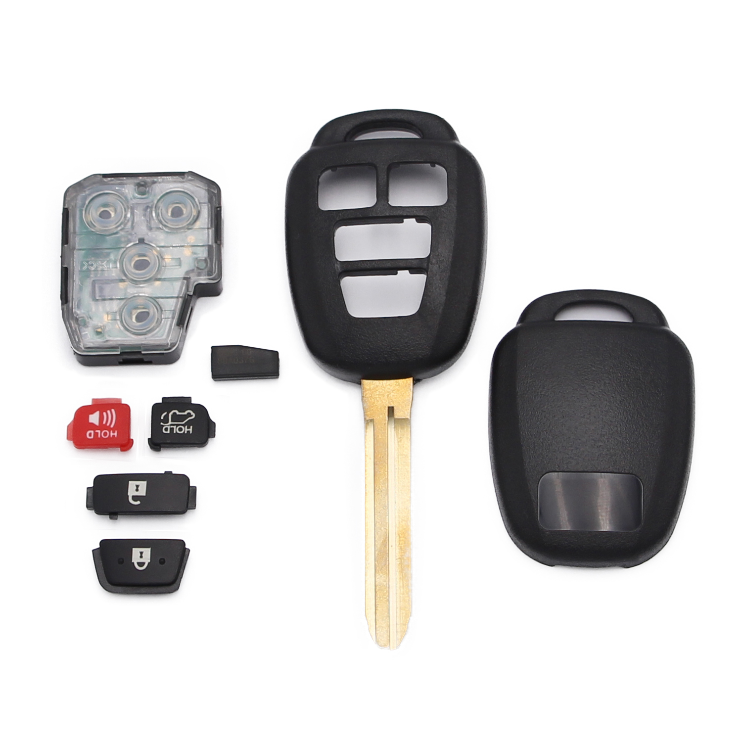 Keyless Entry Remote Car Key Fob GQ452T H Fit for 1318 Toyota Rav4