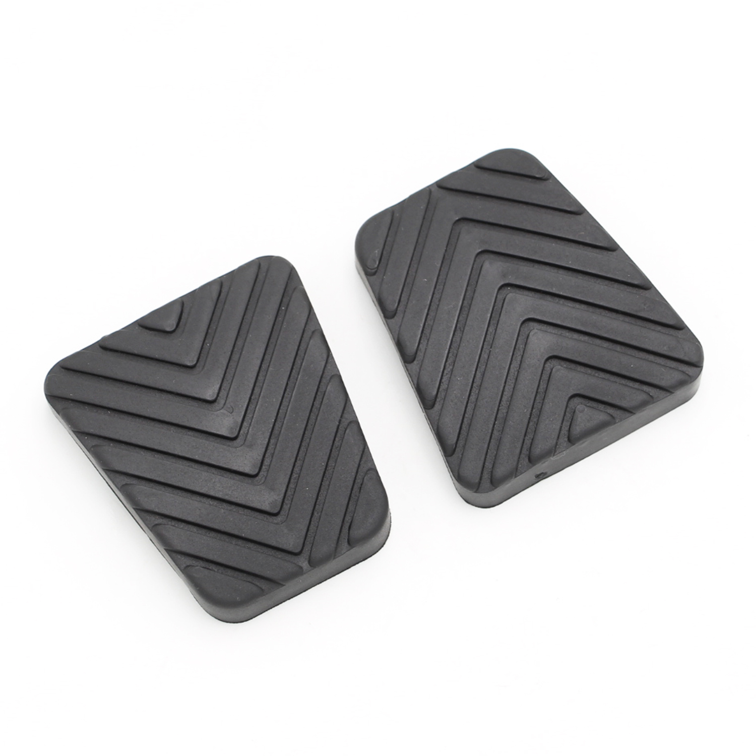 2PCS Brake Clutch Pedal Pad Rubber Covers Fits for Mitsubishi Dodge