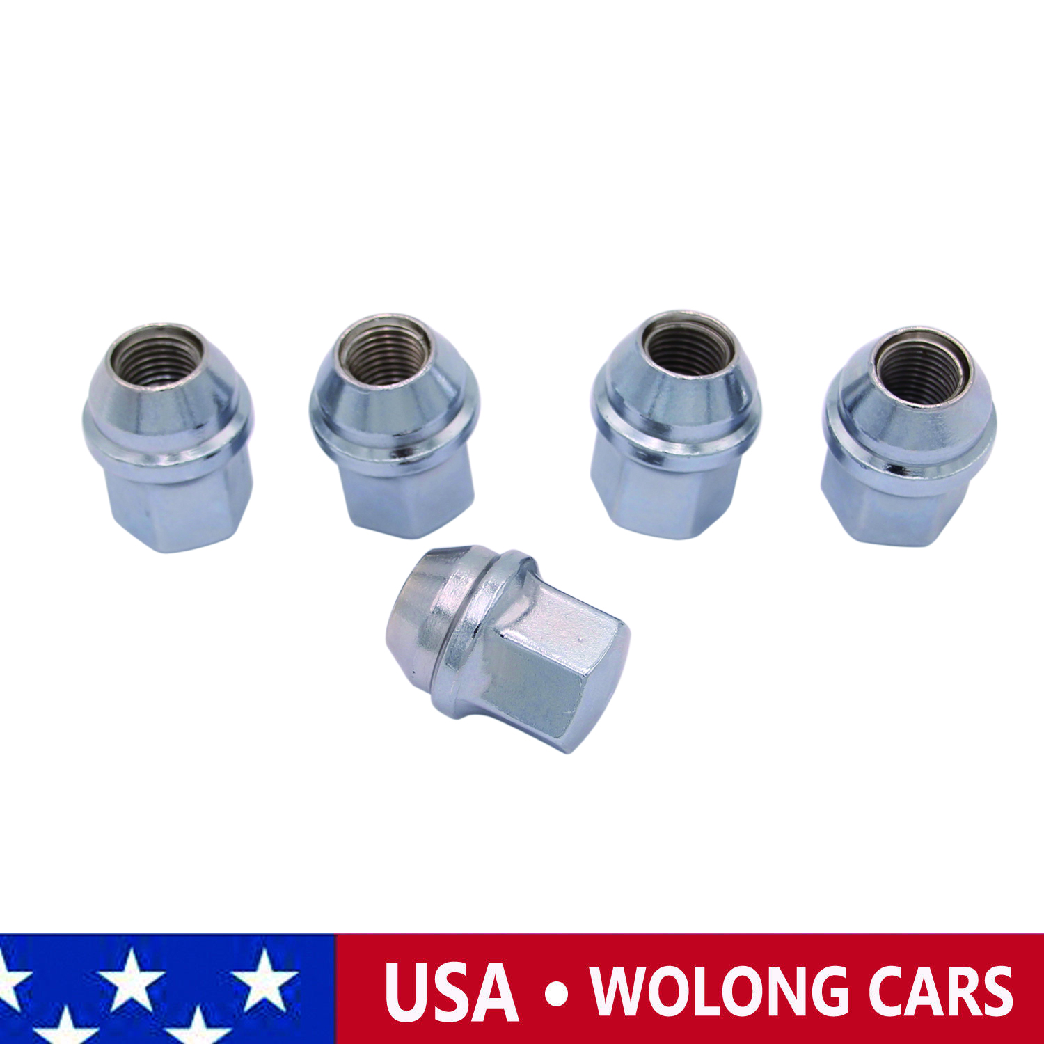 Set f 5 Lug Nuts Fit for Jeep Grand Cherokee Durango Dodge Ram 1500