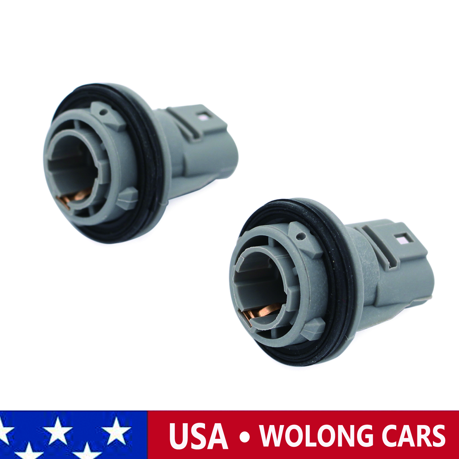 2PCS New Turn Signal Blinker Light Bulb Sockets Fit for Honda Accord